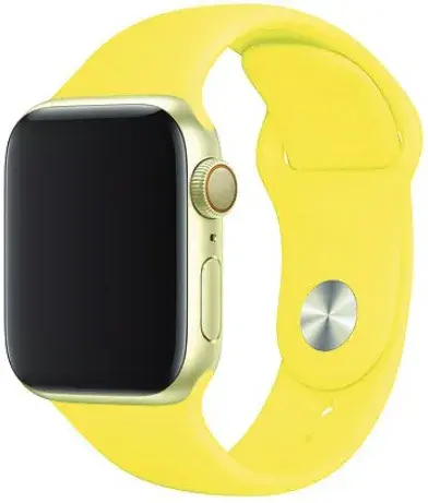 Ремінець для Apple Watch 42/41/40/38 (Series 10) ArmorStandart Sport Band (3 Straps) Жовтий фото