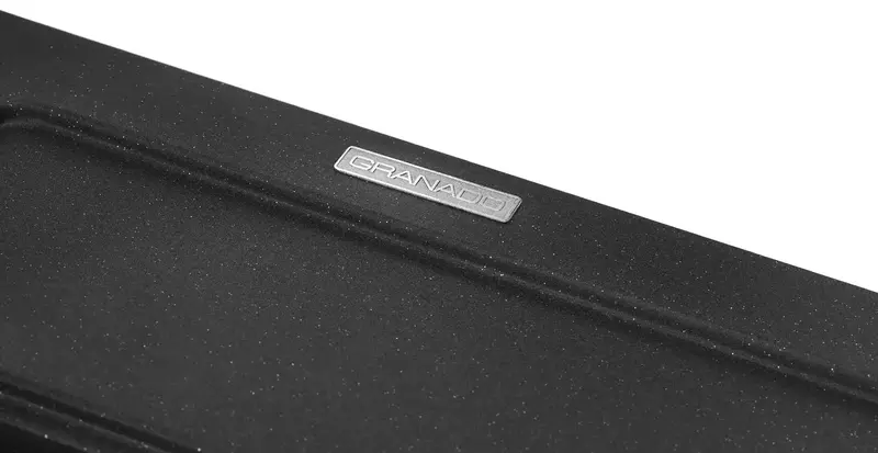Мийка GRANADO LERIDA black shine (560*510mm.) - фото - №1