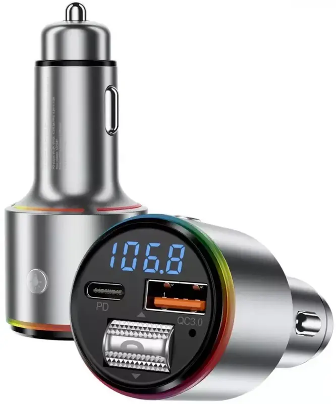 Ун.АЗУ Proove Power Drive FM Launcher 30W (PD+QC3.0) Type-C+USB++AUX фото