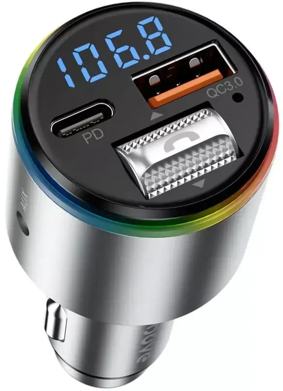 Ун.АЗУ Proove Power Drive FM Launcher 30W (PD+QC3.0) Type-C+USB++AUX фото