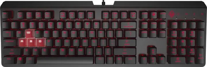 Клавiатура HP OMEN Encoder CHERRY MX (Black) 6YW75AA - фото - №0