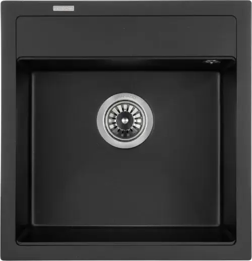 Мойка GRANADO MERIDA black shine (496*480mm.) фото