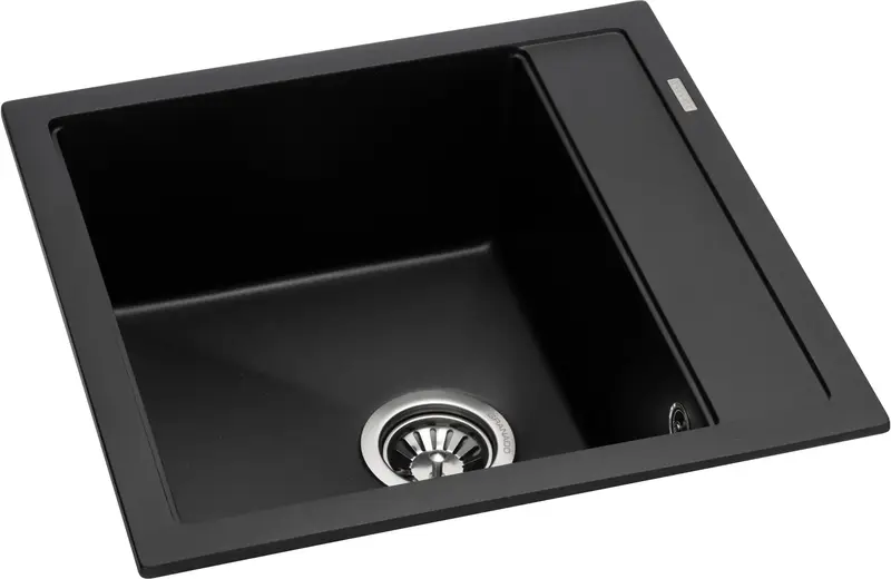 Мойка GRANADO MERIDA black shine (496*480mm.) фото