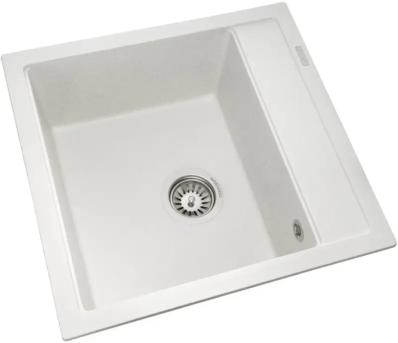Мийка GRANADO MERIDA white (496*480mm.) - фото - №2