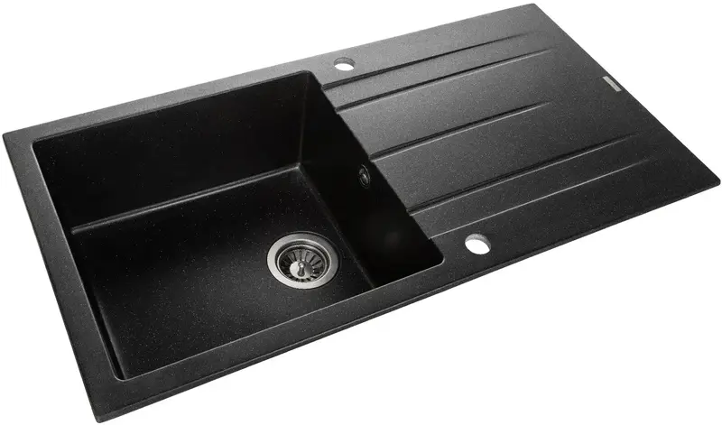 Мийка GRANADO MORA black shine (952*497mm.) - фото - №1