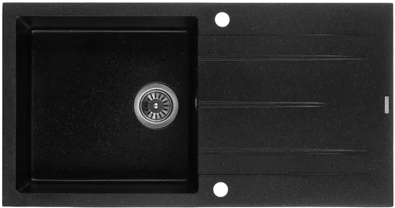 Мийка GRANADO MORA black shine (952*497mm.) - фото - №0