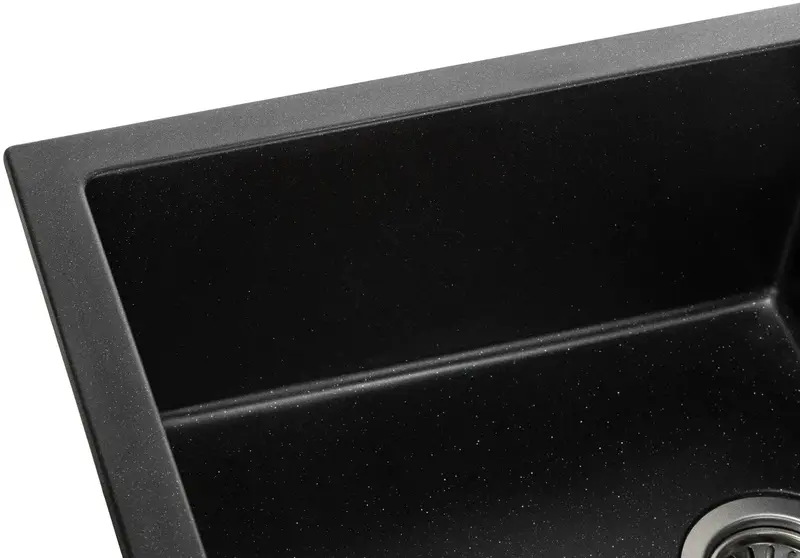 Мийка GRANADO MORA black shine (952*497mm.) - фото - №3