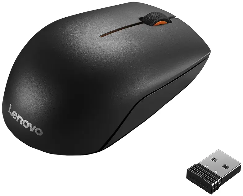 Миша Lenovo 300 Black - фото - №1
