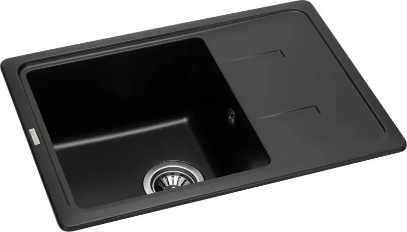Мойка GRANADO PALMA black shine (620*435mm.) фото