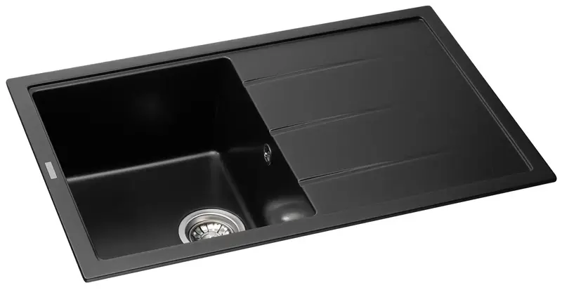 Мийка GRANADO TOLEDO black shine (780*500mm.) - фото - №1