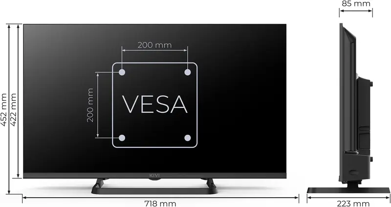 Телевизор Kivi 32H710QB фото