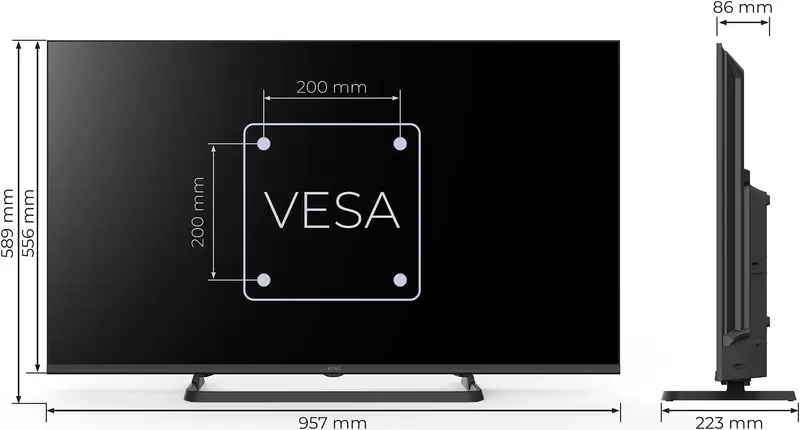 Телевизор Kivi 43U710QB фото
