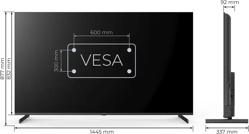 Телевізор Kivi 65U710QB - фото - №7