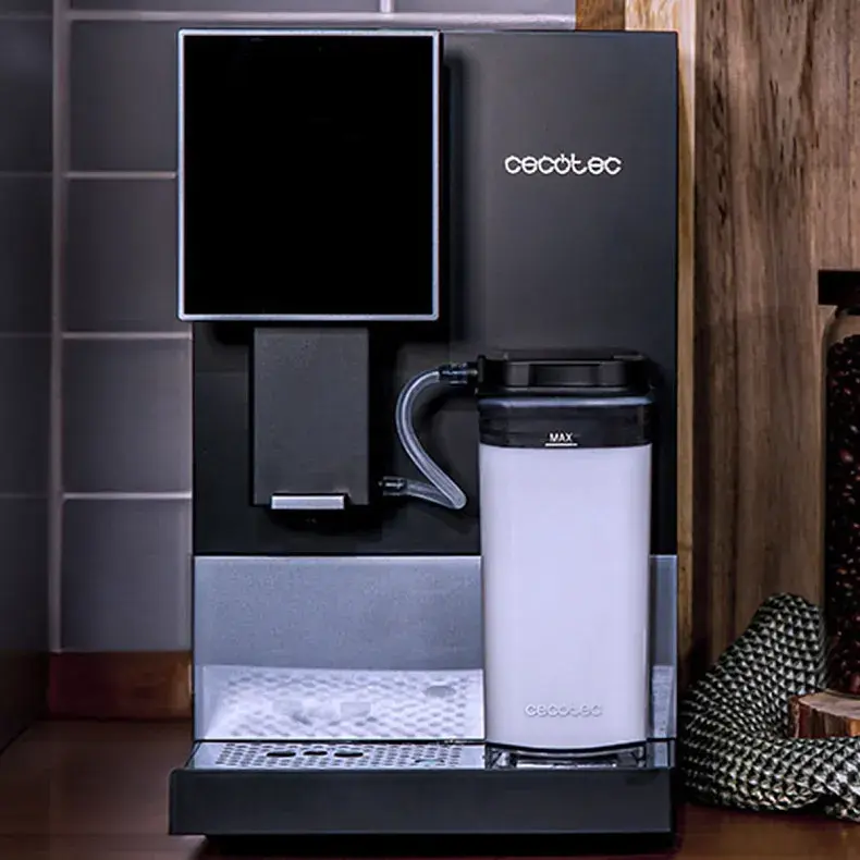 Кавомашина CECOTEC Cremmaet Compactccino Connected Black Silver - фото - №9