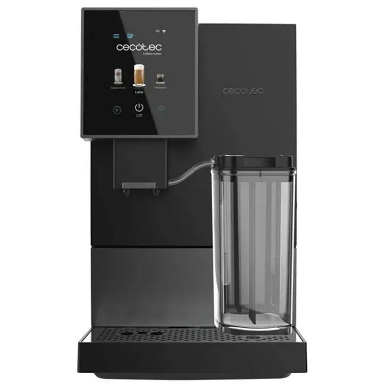 Кавомашина CECOTEC Cremmaet Compactccino Connected Black Silver - фото - №1