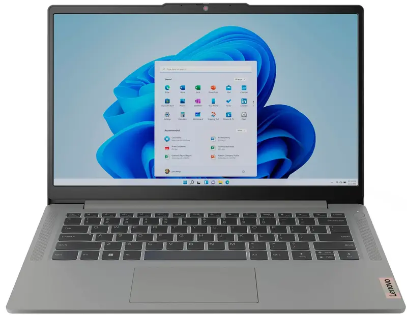 Ноутбук Lenovo IdeaPad Slim 3 14IAN8 Arctic Grey (82XA0042RA) фото