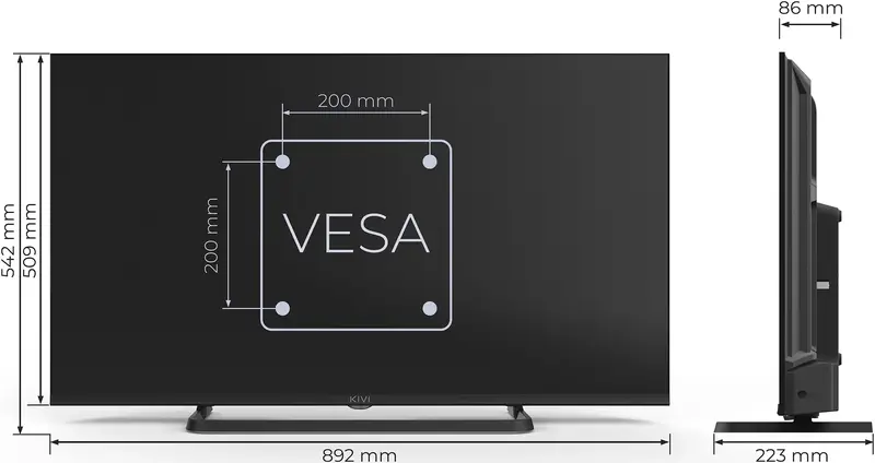 Телевизор Kivi 40F710QB фото