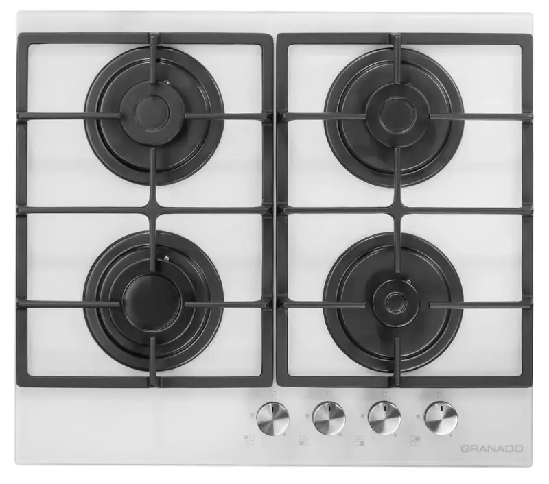 Варильна поверхня GRANADO GGH 62-104 white glass фото