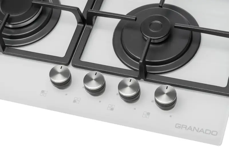 Варильна поверхня GRANADO GGH 62-104 white glass фото