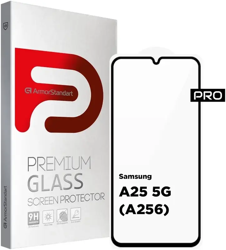 Защитное стекло для Samsung A25 5G ArmorStandart Pro (Black) фото