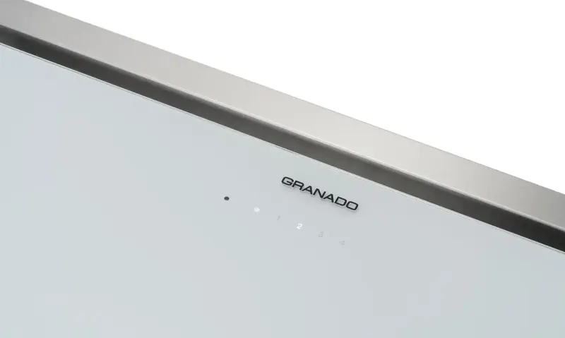 Вытяжка GRANADO Alia 2914-1800 inox white glass - фото - №3