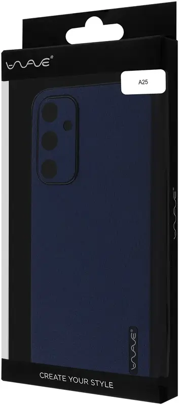 Чохол для Samsung A25 WAVE Leather Case (blue) - фото - №4
