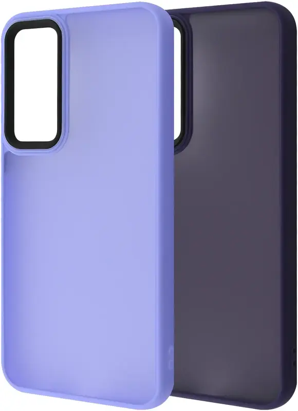 Чехол для Samsung A35 WAVE Matte Color Case (light purple) - фото - №3