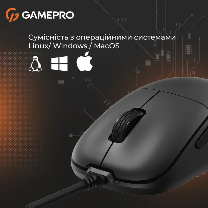 Игровая компьютерная мышь GamePro GM690B Black фото