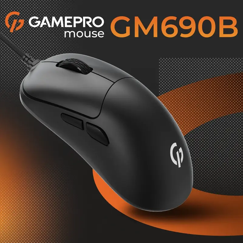 Игровая компьютерная мышь GamePro GM690B Black фото