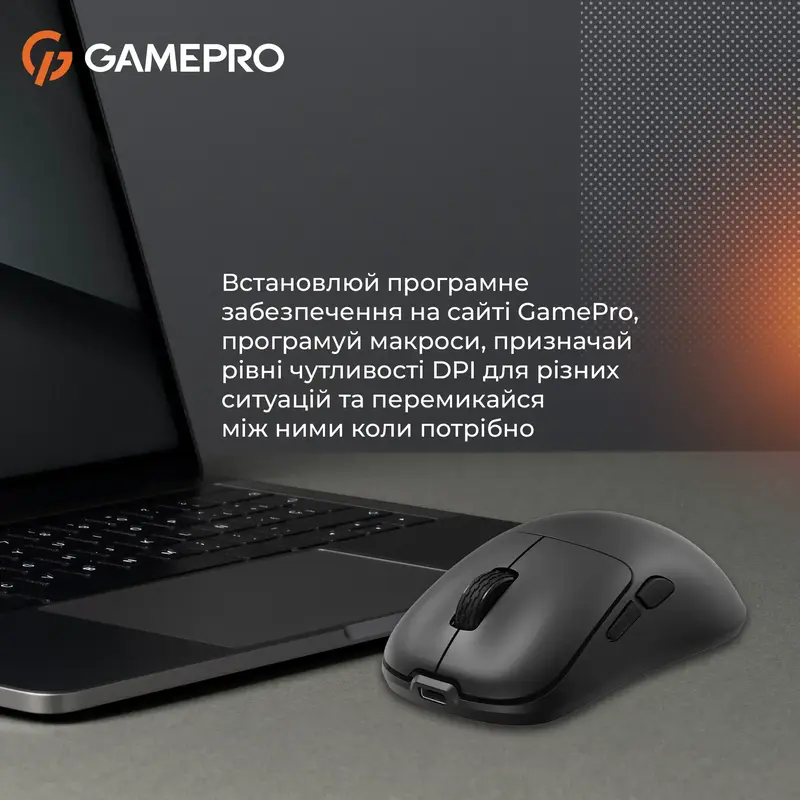 Ігрова комп'ютерна миша GamePro GM990B Black фото