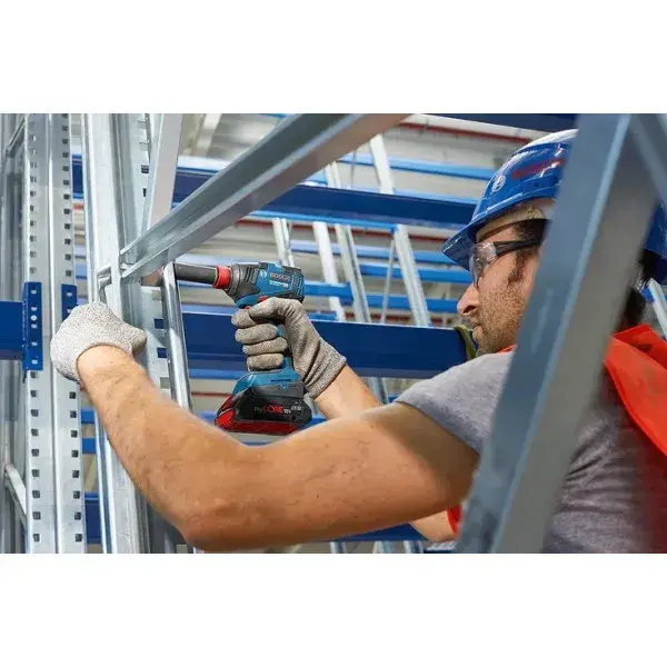 Дриль-шуруповерт ударний акумуляторний Bosch GDX 18V-200 З 18V АКБ 2х5Аг - фото - №4