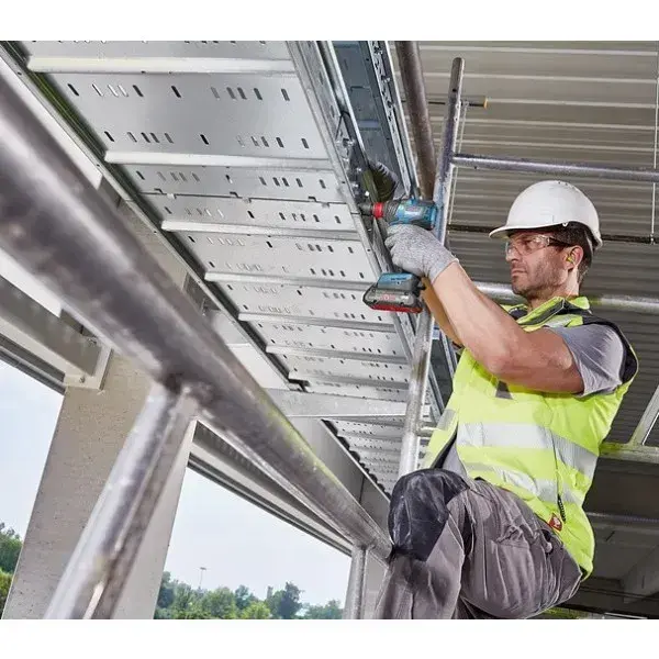 Дриль-шуруповерт ударний акумуляторний Bosch GDX 18V-200 З 18V АКБ 2х5Аг - фото - №3