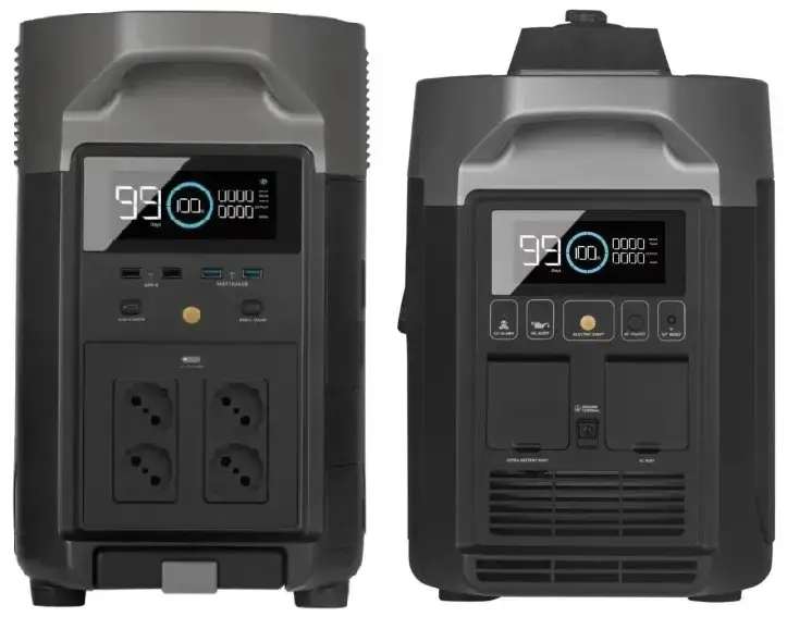 Комплект EcoFlow DELTA Pro + Двопаливний Генератор EcoFlow Smart Generator - фото - №0