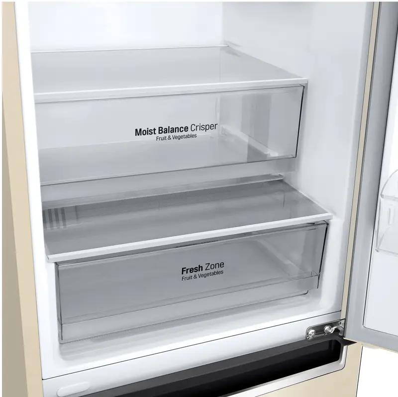 Двокамерний холодильник LG GC-B509MEWM DoorCooling+ - фото - №6