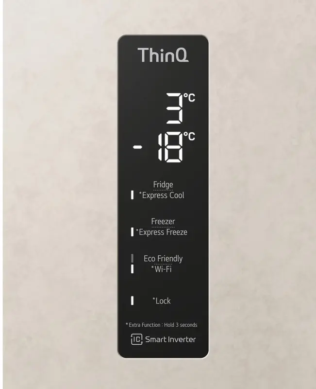 Двокамерний холодильник LG GC-B509MEWM DoorCooling+ - фото - №4