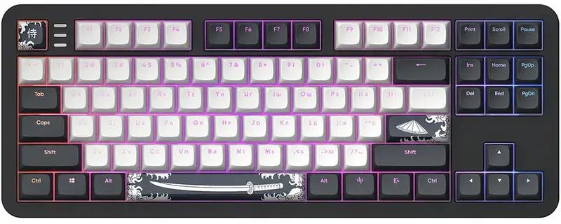 Клавіатура ігрова Dark Project ALU87 Bushido ENG/UA. Купити