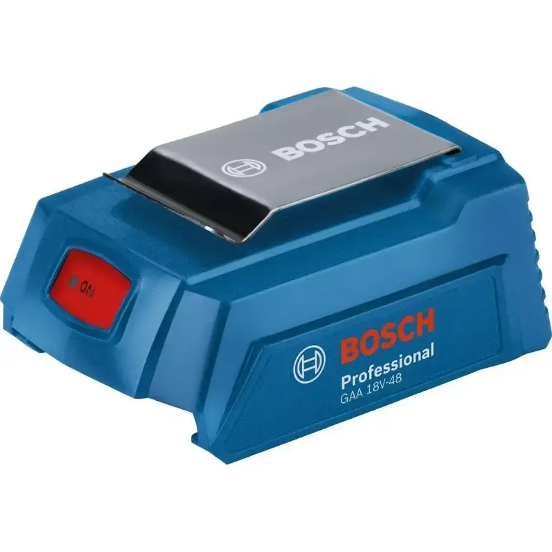 Адаптер USB для батареї Bosch GAA 18V-48 Professional, 2.4 А - фото - №0