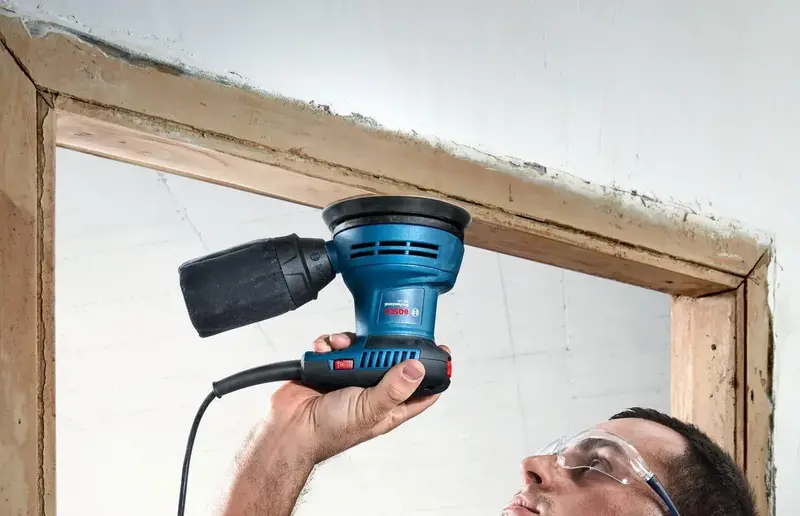 Шліфмашина ексцентрикова Bosch GEX 125 250Вт 125 мм - фото - №6