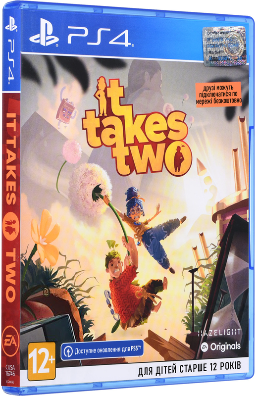 Диск IT TAKES TWO (Blu-ray) для PS4 - фото - №0