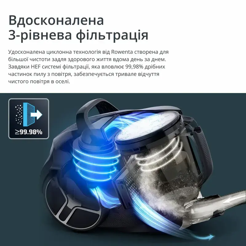 Пилосос для сухого прибирання без мішка Rowenta RO4B25EA - фото - №11