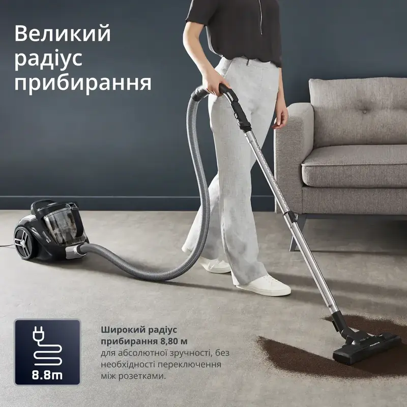 Пилосос для сухого прибирання без мішка Rowenta RO4B25EA - фото - №9