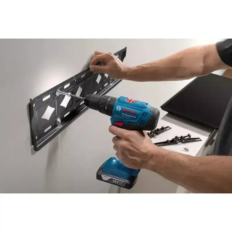 Шуруповерт-дриль ударний акумуляторний Bosch GSB 183-LI 18V 1х2Аг, кейс - фото - №8