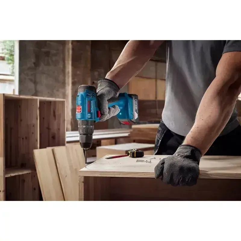 Шуруповерт-дриль ударний акумуляторний Bosch GSB 183-LI 18V 1х2Аг, кейс - фото - №5