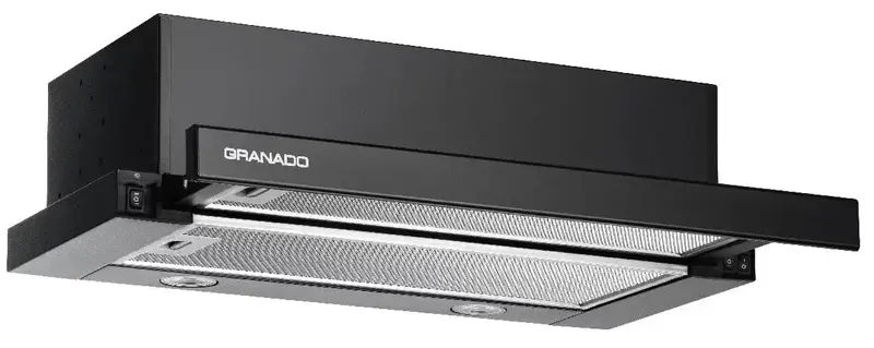 Витяжка GRANADO Telde 603-700 black - фото - №1