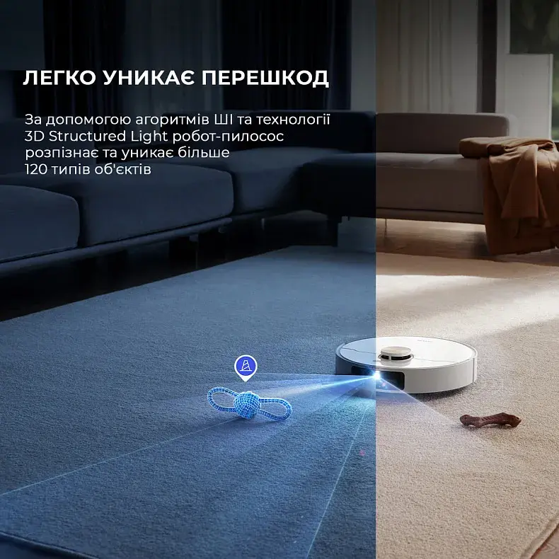 Робот-пылесос моющий Dreame Bot X40 Ultra Complete White фото