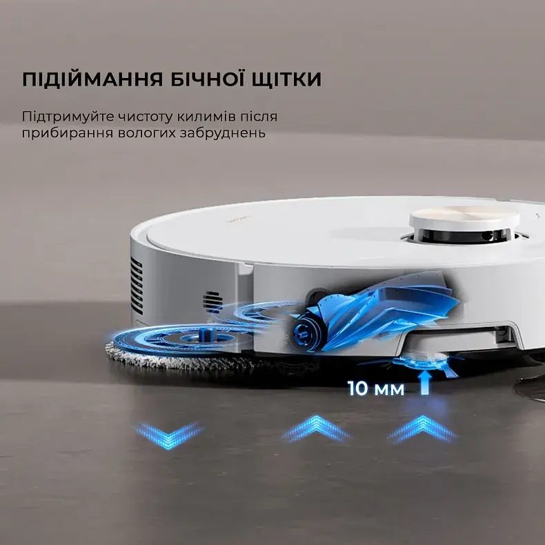 Робот-пылесос моющий Dreame Bot X40 Ultra Complete White фото
