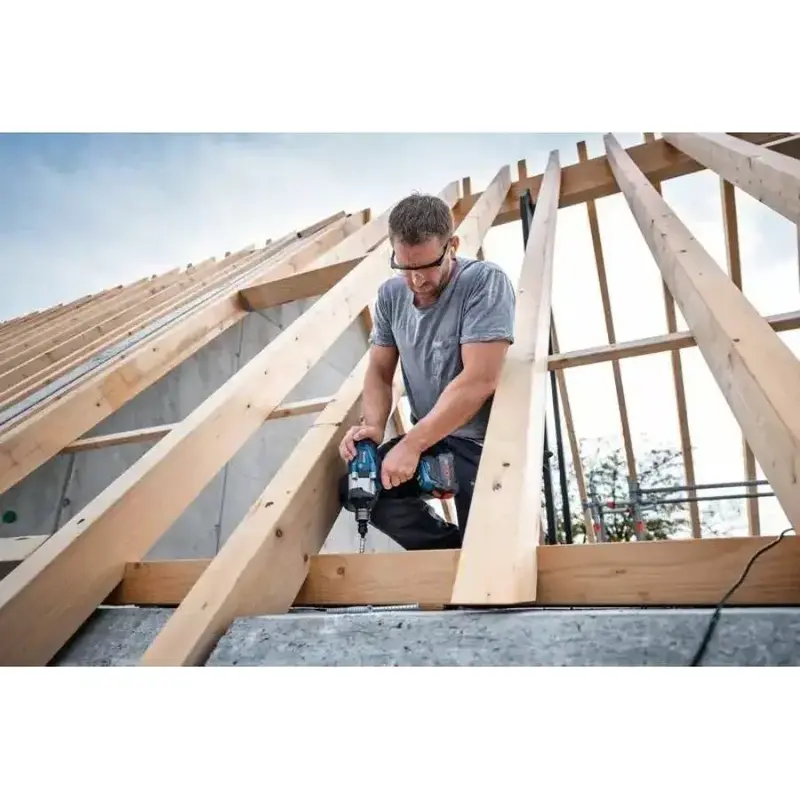 Гайковерт ударний Bosch GDS18V-1000 18V без АКБ та ЗП - фото - №5