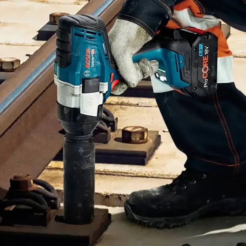 Гайковерт ударний Bosch GDS18V-1000 18V без АКБ та ЗП - фото - №3