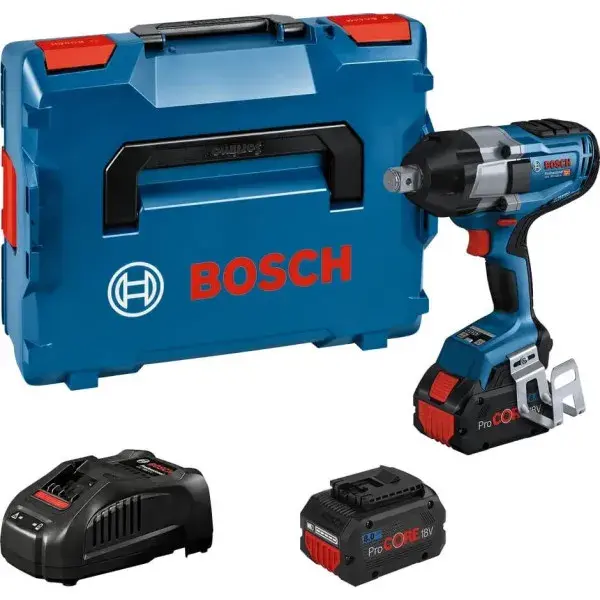 Гайковерт ударний Bosch GDS 18V-1050 H 18V АКБ 2x8Аг GAL1880 L-Box фото
