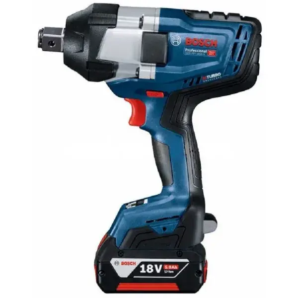 Гайковерт ударний Bosch GDS 18V-1050 H 18V АКБ 2x5Аг GAL1880 L-Box - фото - №2